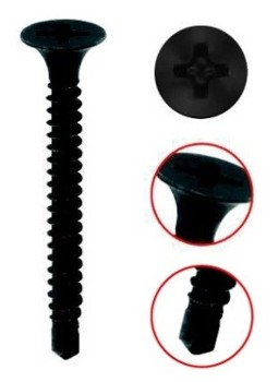 WKRĘTY GIPS METAL Z OSTRZEM SAMOWIERCĄCYM WKRĘTY GIPS METAL Z OSTRZEM SAMOWIERCĄCYM