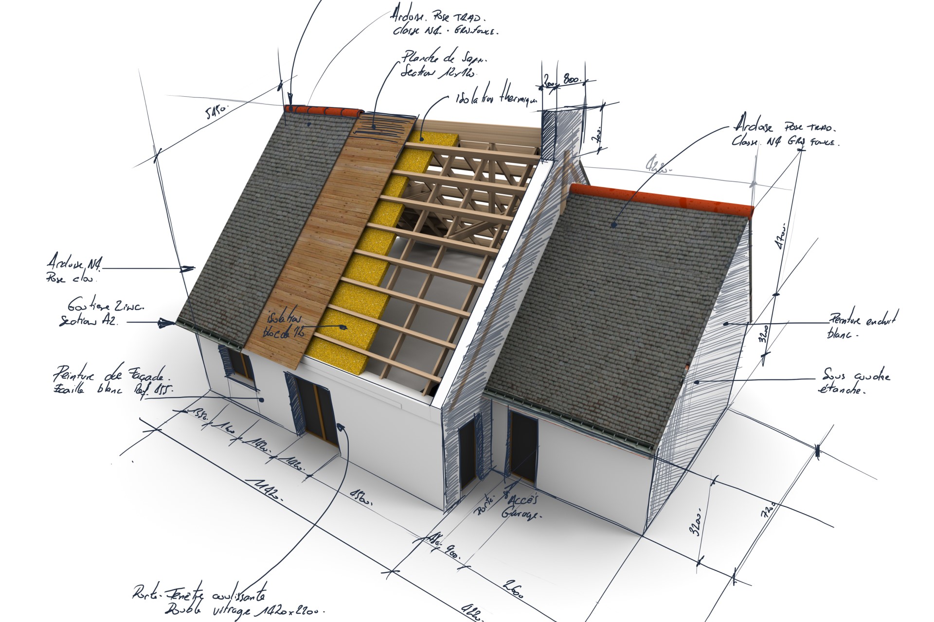 Projekt budowlany powinien zawierać informacje na temat rodzaju pokrycia dachowego