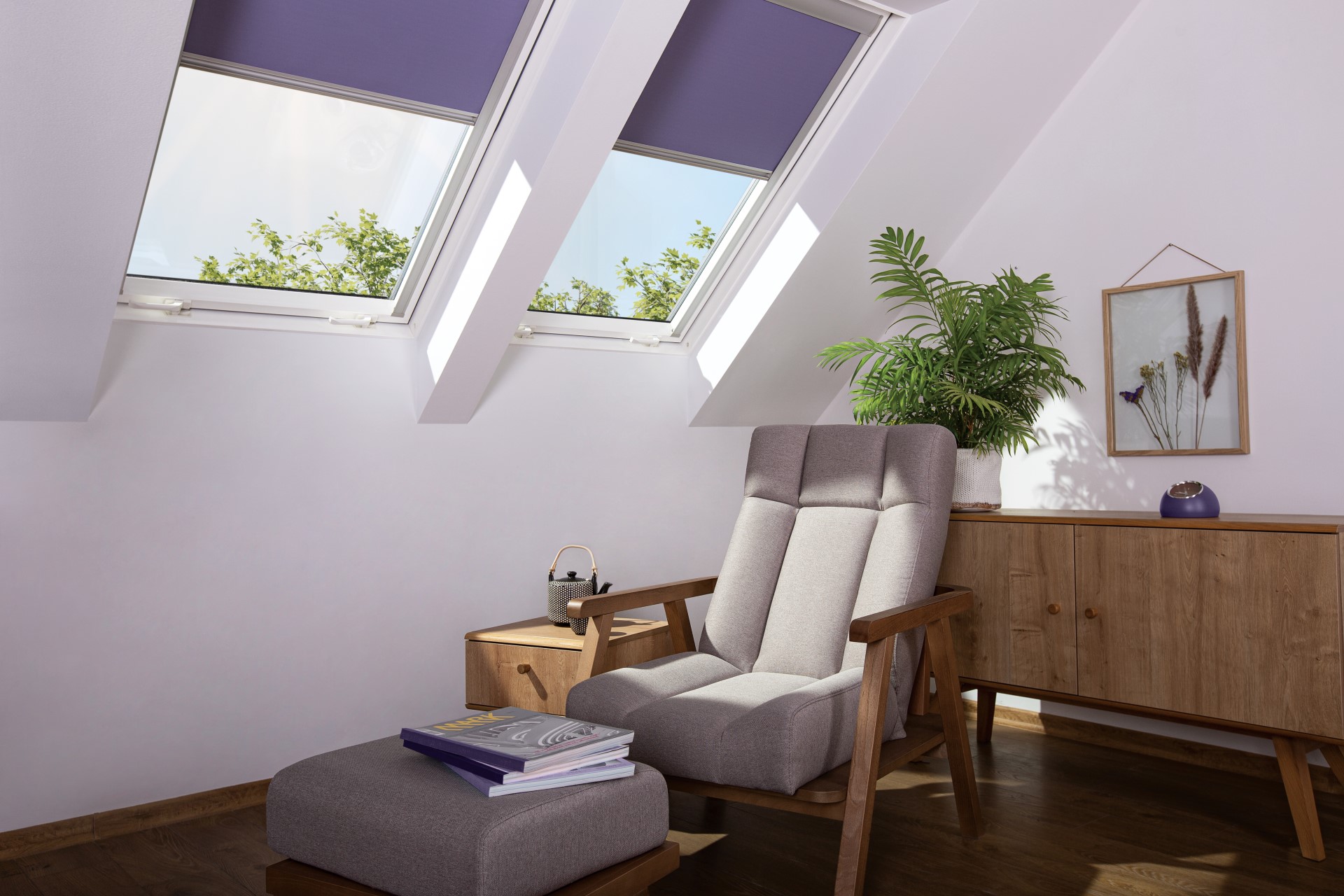 Rolety, żaluzje, markizy FAKRO. Akcesoria do okien dachowych LUBAR