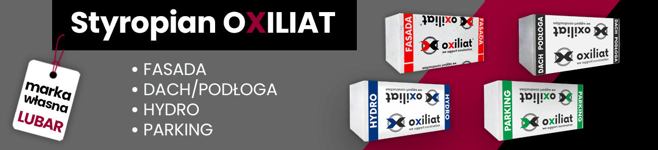 Styropian eps oxiliat - marka wlasna Lubar