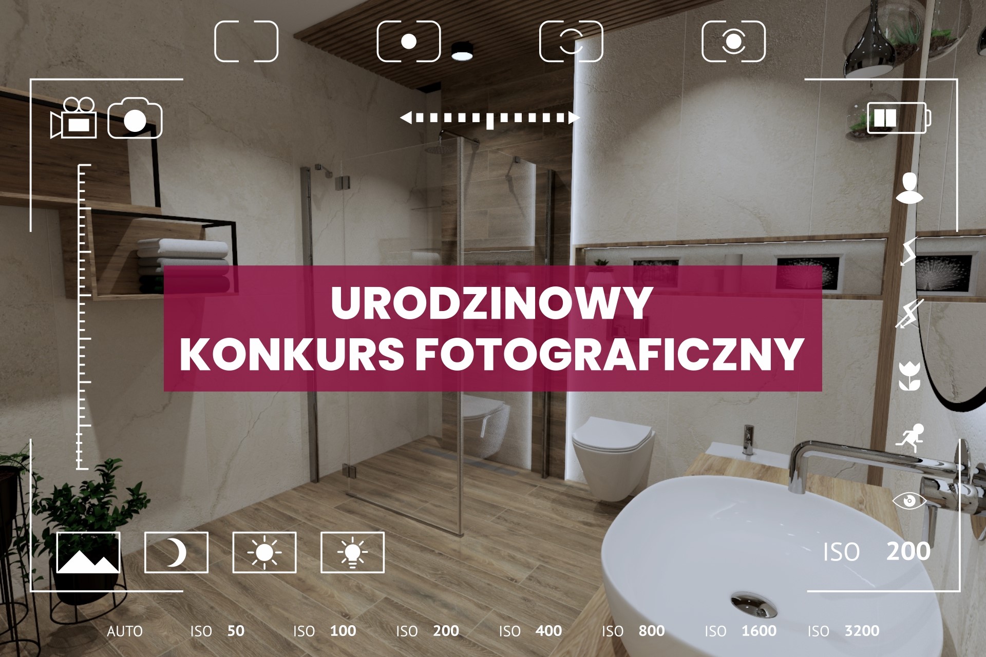 Urodzinowy konkurs fotograficzny - 10 lat Salonu Łazienek Lubar Rybnik