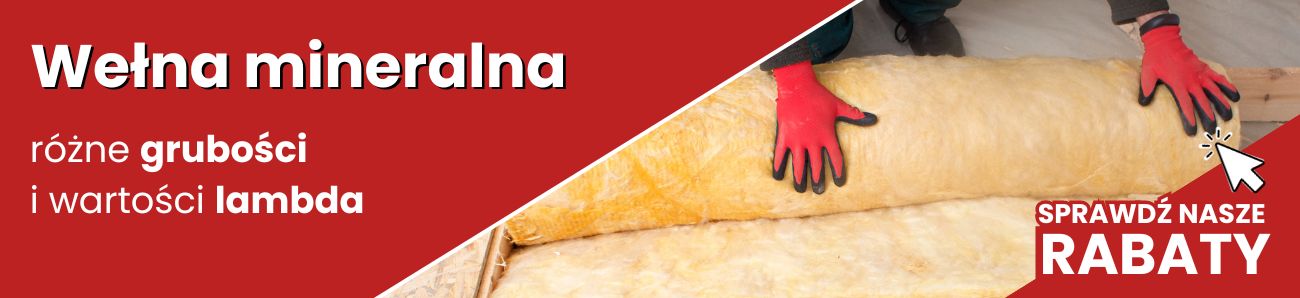 wełna mineralna promocja - sklep Lubar.