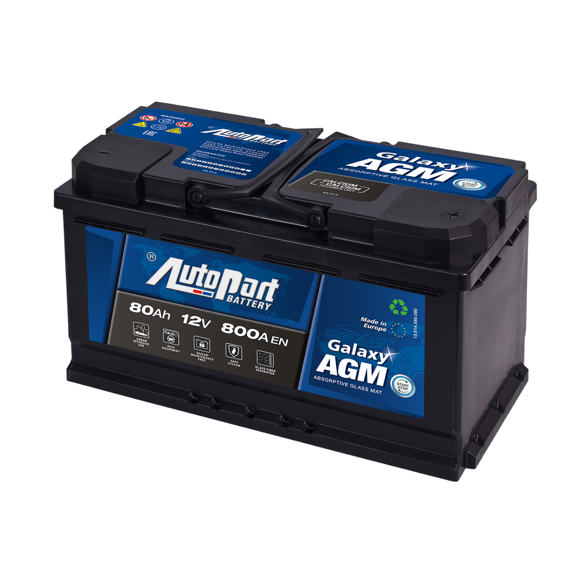Аккумулятор agm 80ah