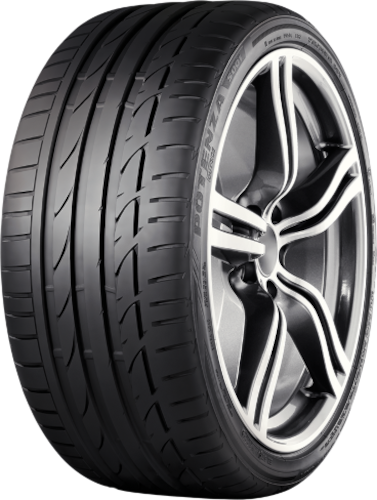 OPONA 205/50R17 POTENZA S001 89W RFT FR * Bridgestone (D,C,B,70dB)