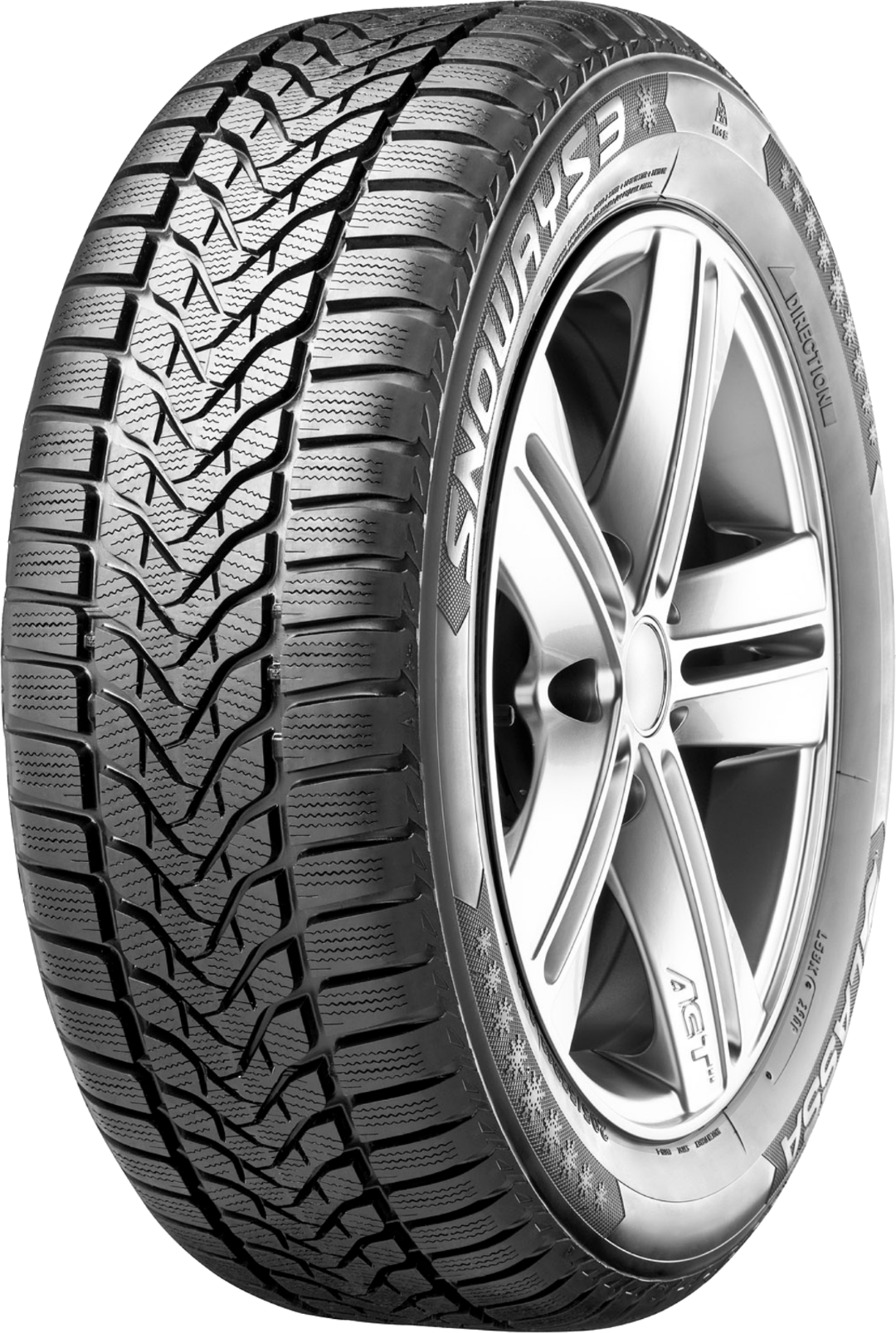 OPONA 155/65R14 SNOWAYS 3 75T 3PMSF Lassa (E,C,B,70dB) opona zimowa