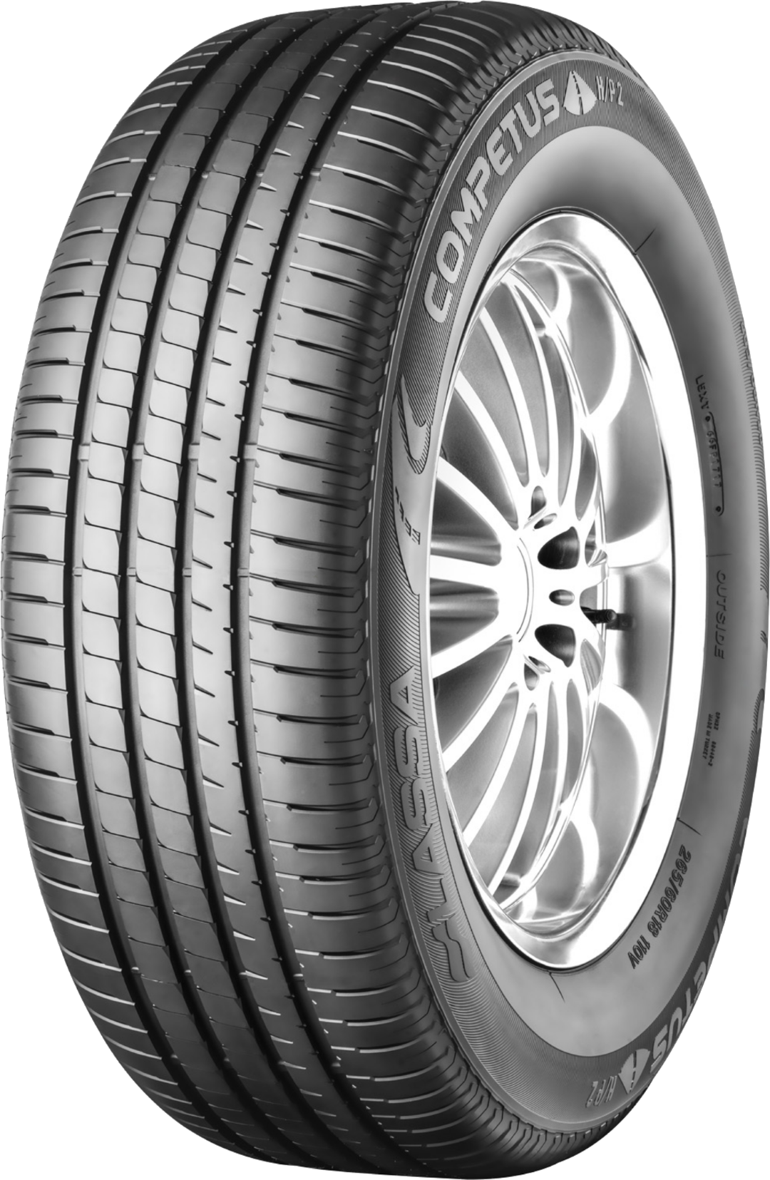 OPONA 225/60R18 COMPETUS H/P 2 100H Lassa (B,A,B,69dB)