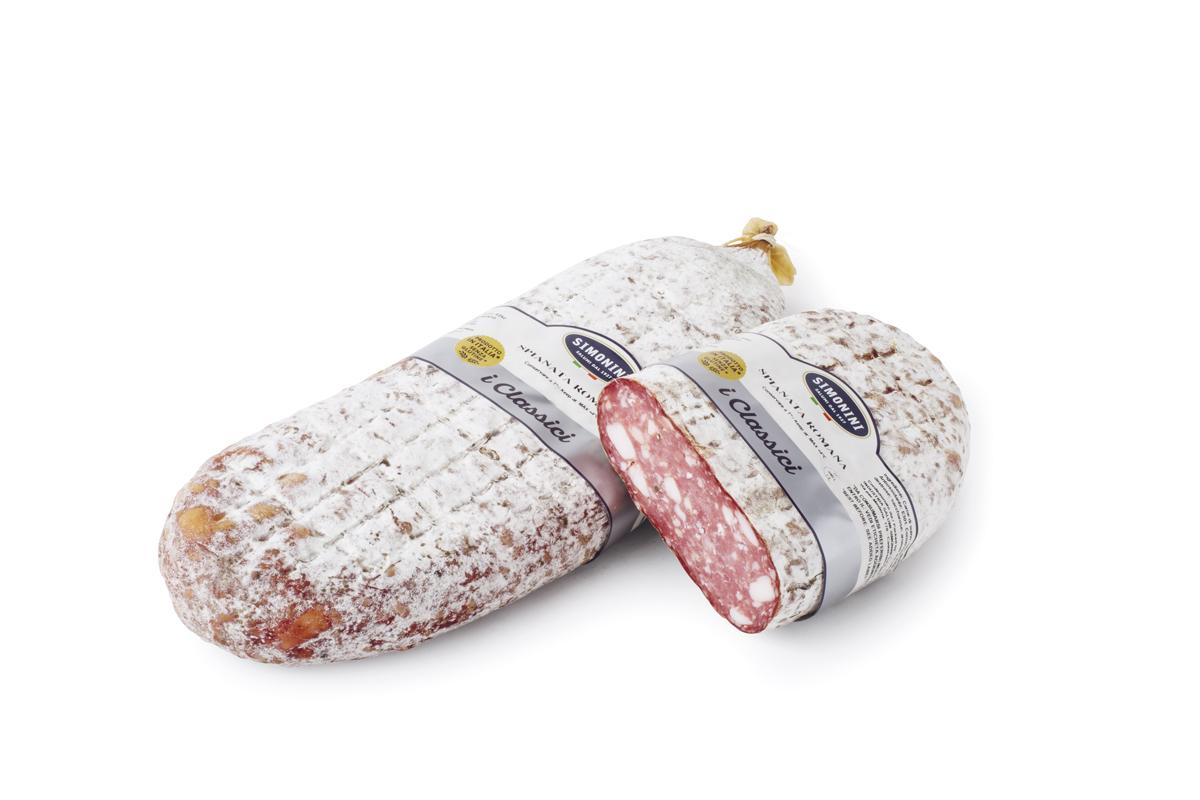 Salami Spianata Romana ok.2kg, 6szt/krt Simonini Kuchnie Świata SA