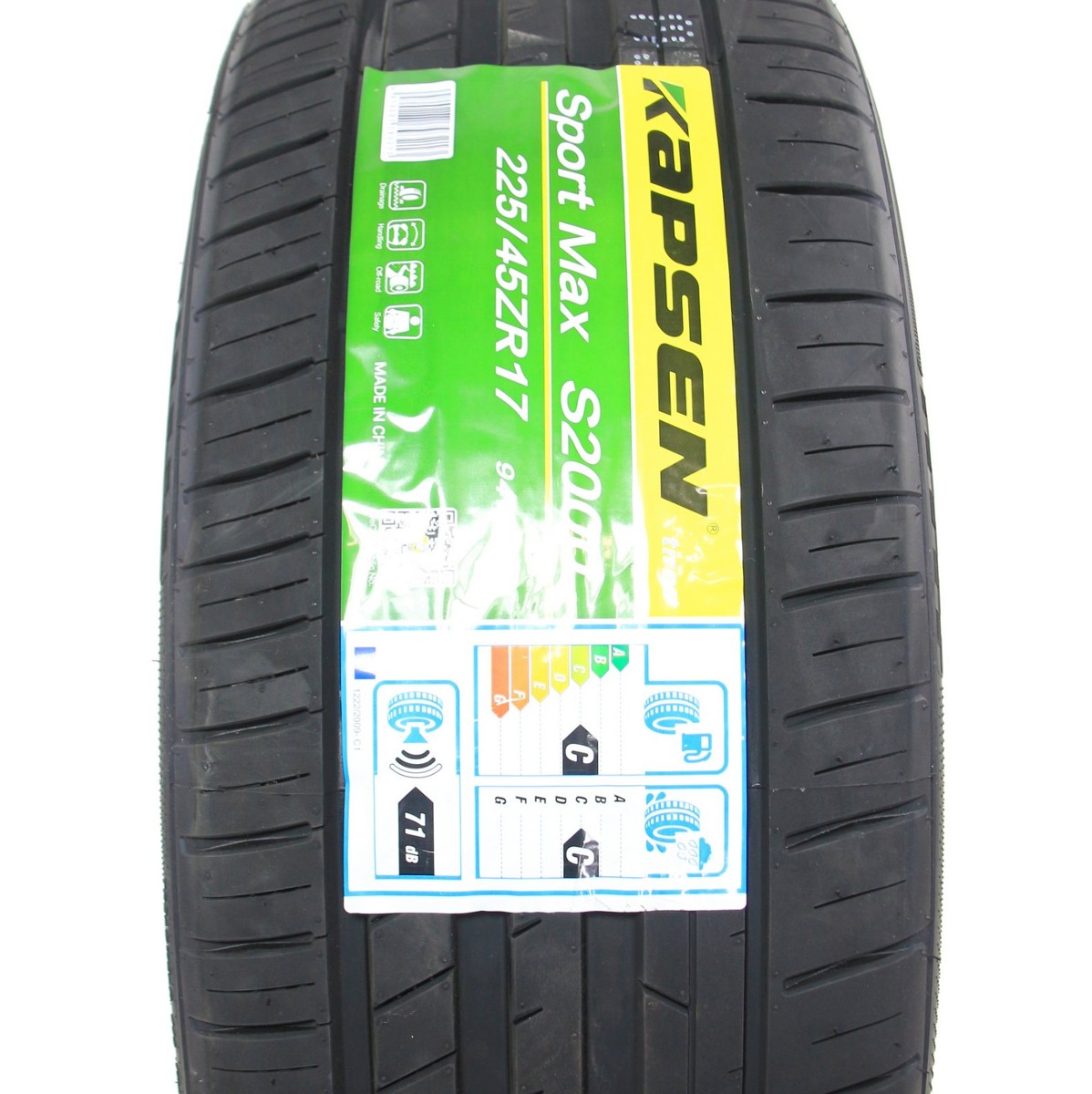 OPONA 225/45R17 94WXL KAPSEN S2000 LATO - TECHMOT